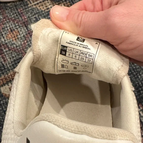 Veja Off-White and Cream Sneakers - Picture 2 of 5